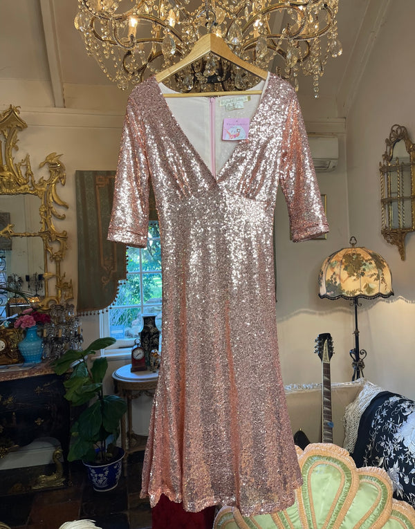 Garage Sale Pink Sequin Dress