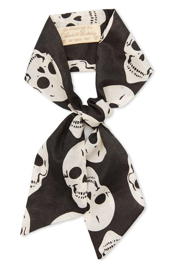 The Skull Print Kerchief