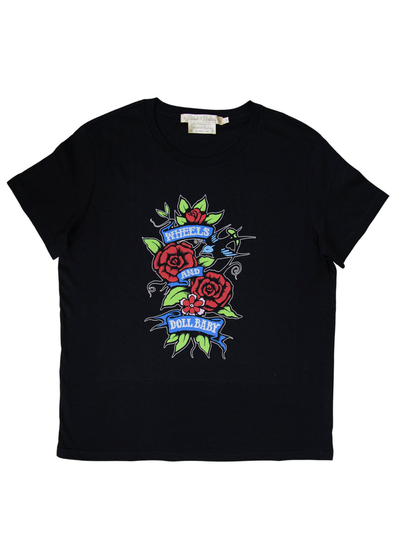 The Bluebird T-Shirt in Black