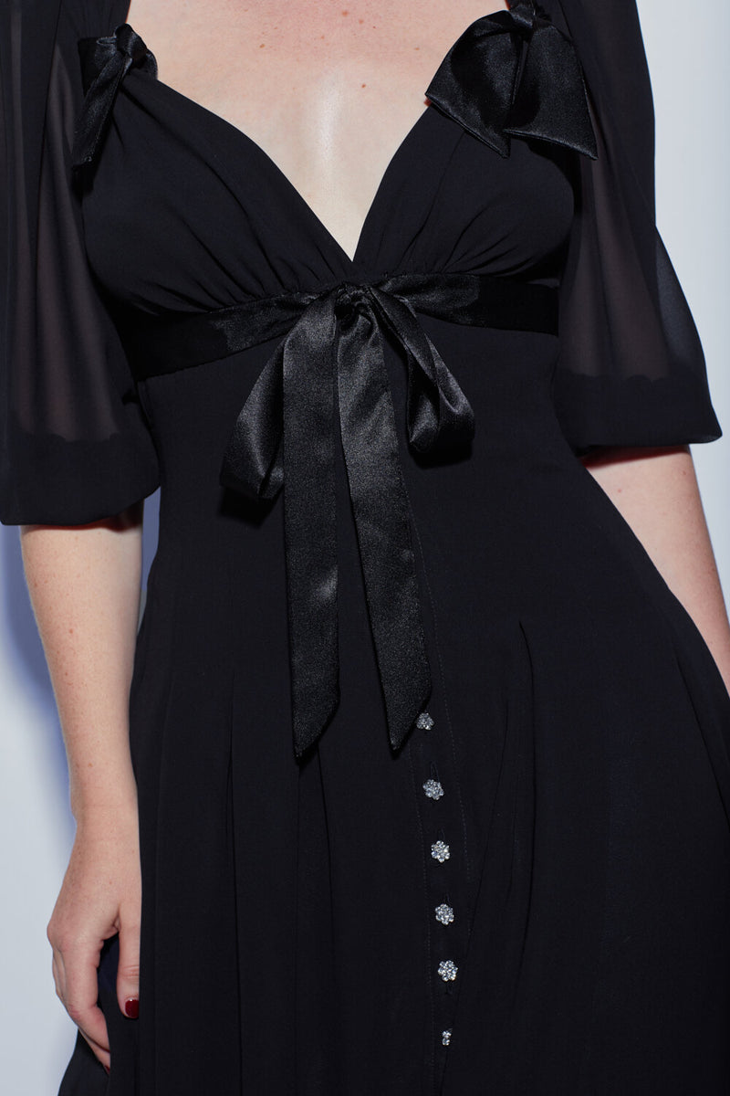 The Lana Dress in Black
