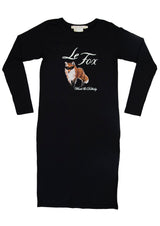 The Le Fox Dress in Black