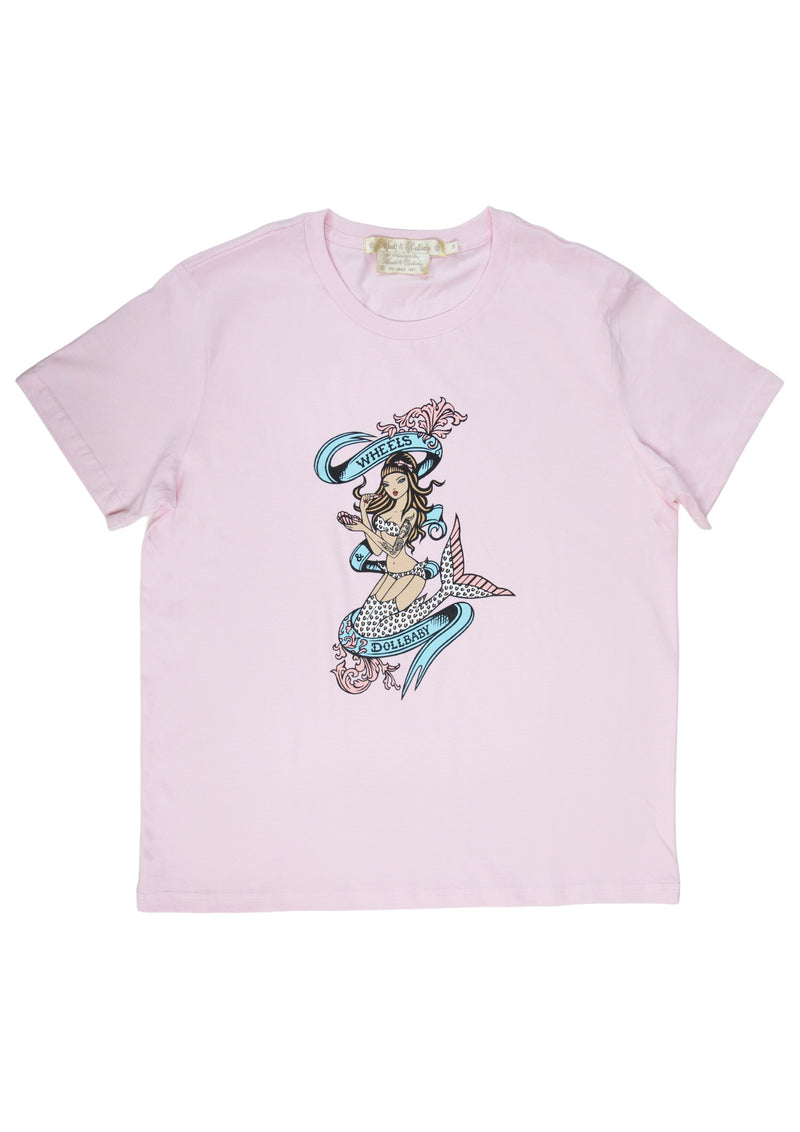 The Mermaid T-Shirt in Pink