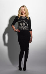 The Marie Antoinette Black Cardigan