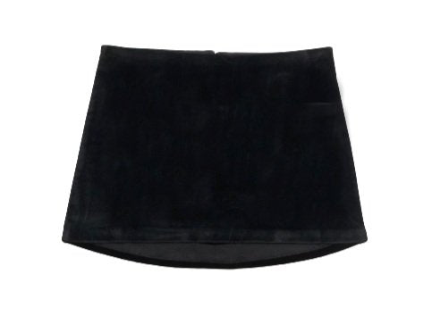 The Deadly Velvet Mini Skirt