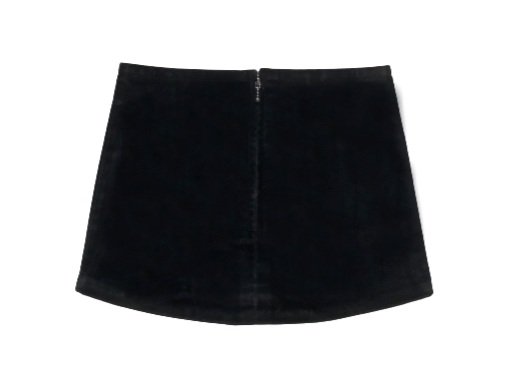 The Deadly Velvet Mini Skirt