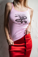 logo singlet pink