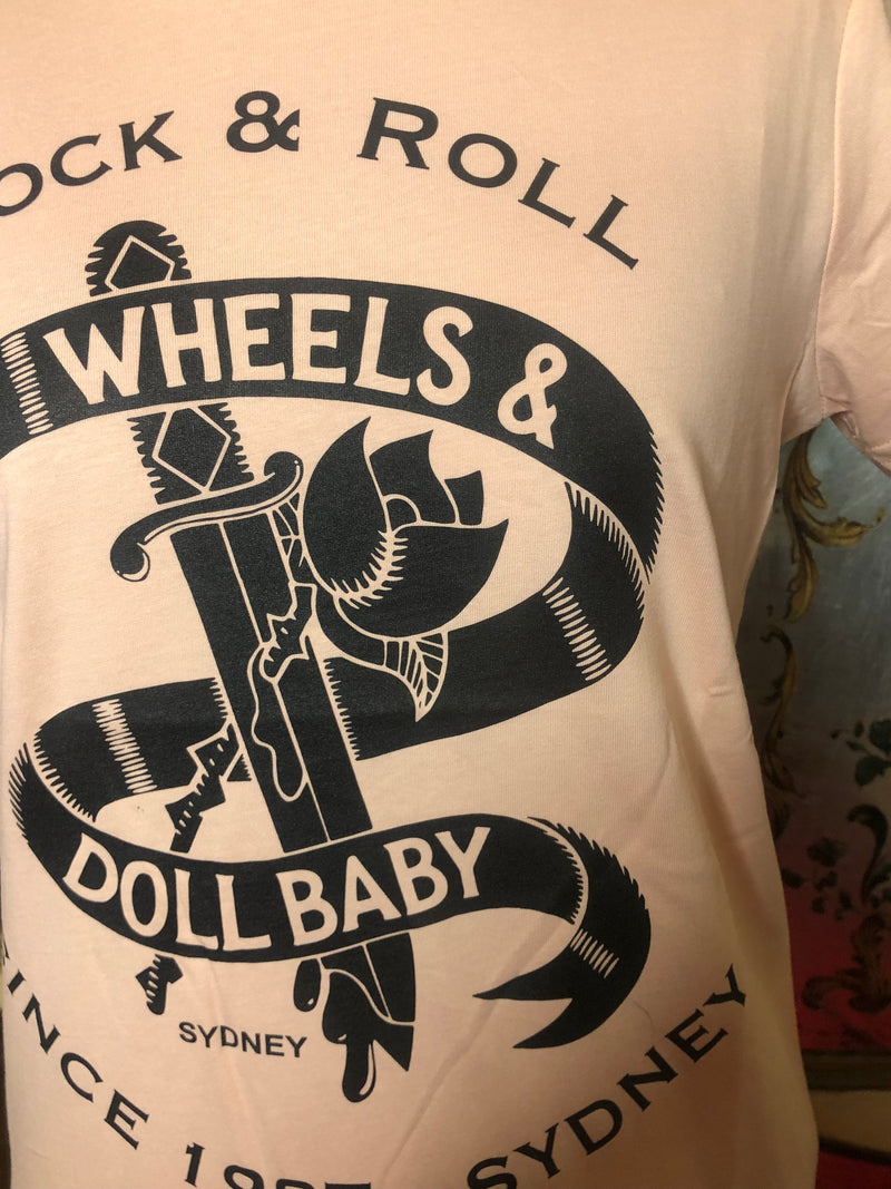 Original Logo T-Shirt in Peach