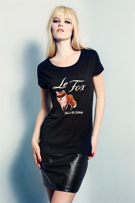 The Le Fox T-Shirt in Black