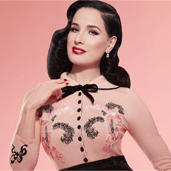 Dita Von Teese　Nom De Plume　UK34DD&M Dita Von Teese Monogram and plume – Douglas Little