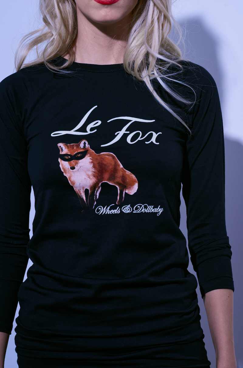 The Le Fox Dress in Black