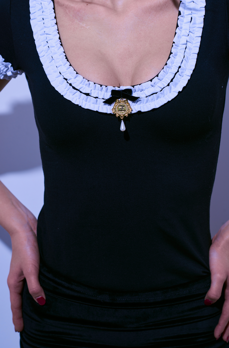 The Cake Ruffle Top