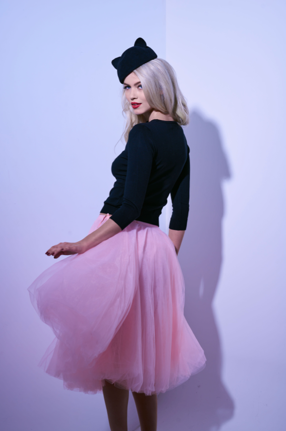 The Dollbaby Sweater in Black