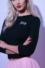 The Dollbaby Sweater in Black