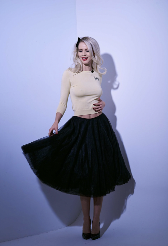The Ballet Skirt in Black