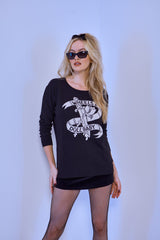 The Oversized Logo Sweater