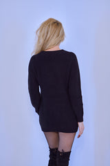 The Klute Sweater in Black