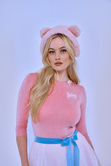 The Dollbaby Sweater in Pink