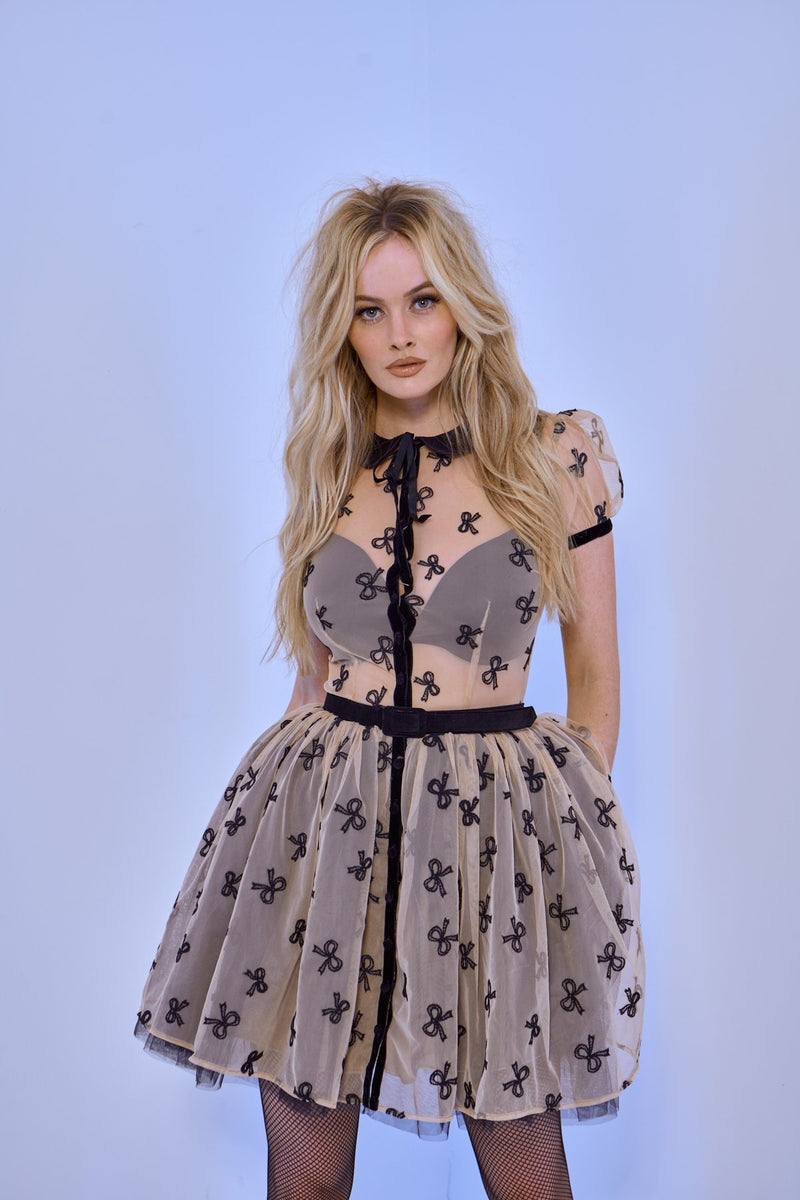 The Trés Jolie Bow Picnic Dress