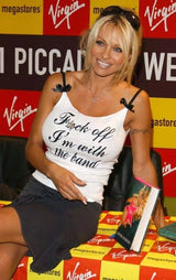 The F*ck Off I'm With The Band Singlet - White