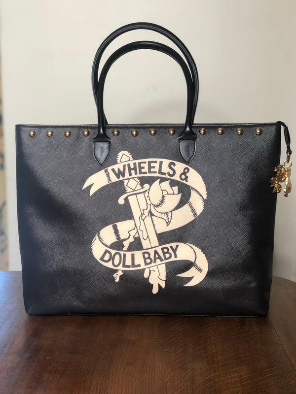 The Wheels and Dollbaby Tote Bag