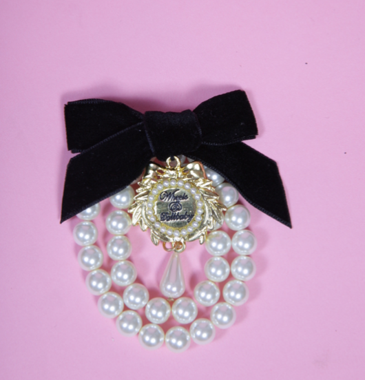 Marie Antoinette Pearl Brooch